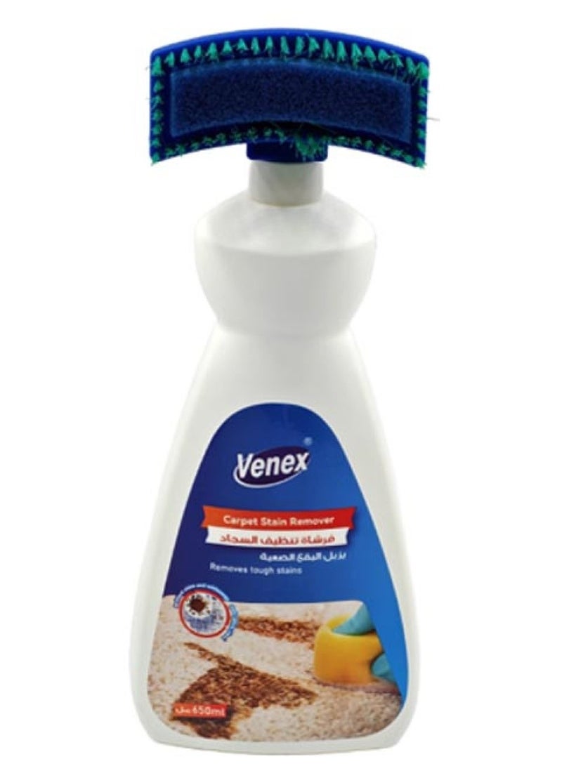Venexx Carpet stain remover, removes tough stains, 650 ml - Image 1